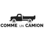 logo de l'entreprise comme un camion